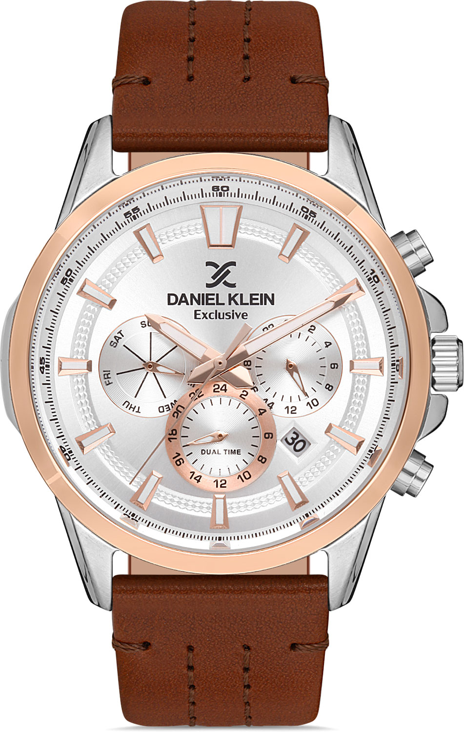 

Наручные часы мужские Daniel Klein DK.1.13001-4 коричневые, DK.1.13001-4