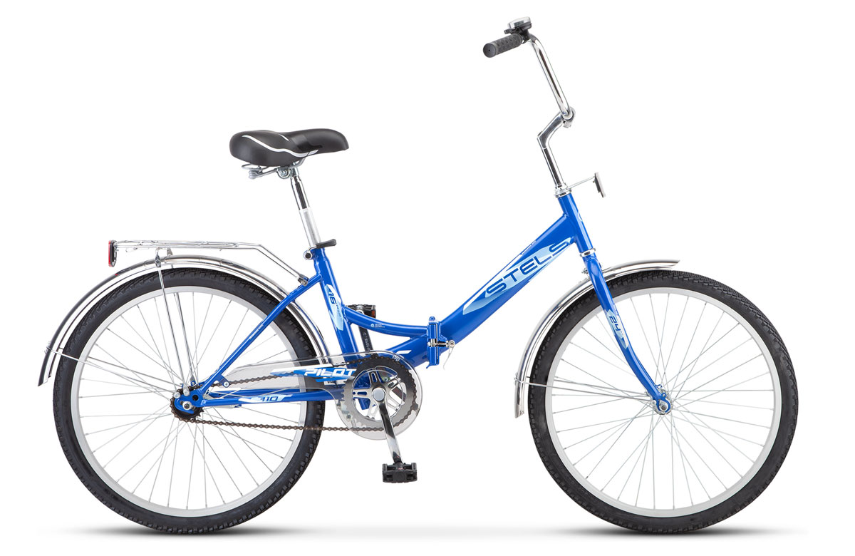 Велосипед STELS Pilot-710 C 24 Z010-LU085350-LU070366 -14 Синий Городской