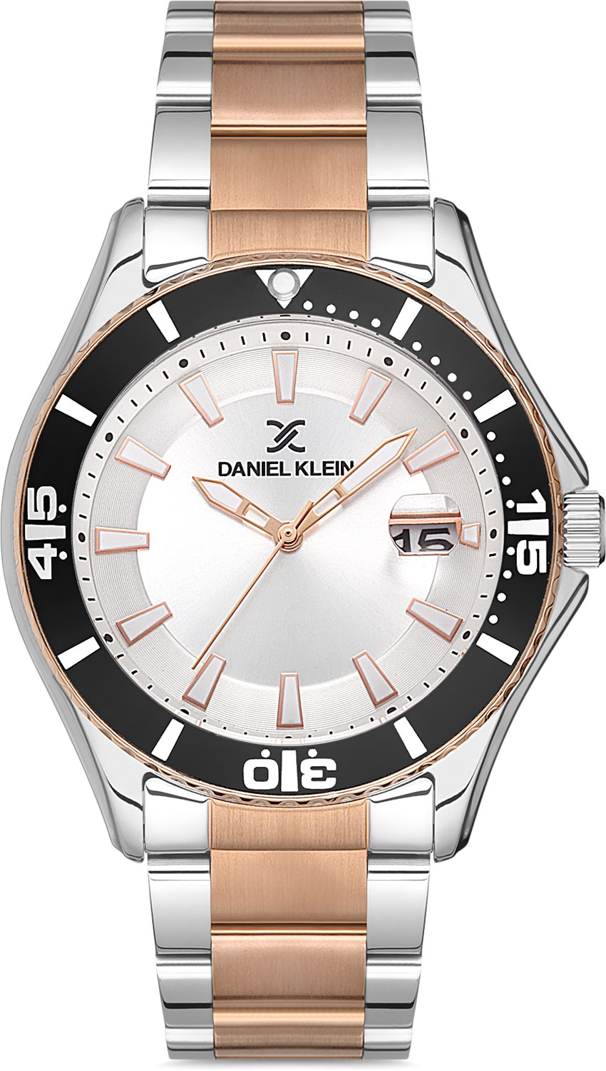 Наручные часы мужские Daniel Klein DK.1.13004-4 золотистые/серебристые