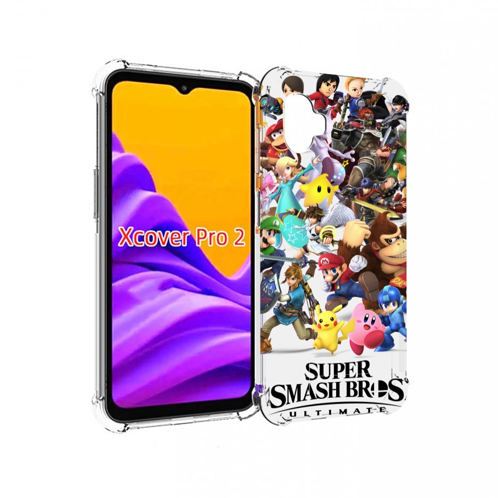 

Чехол MyPads Super Smash Bros для Samsung Galaxy Xcover Pro 2, Прозрачный, Tocco
