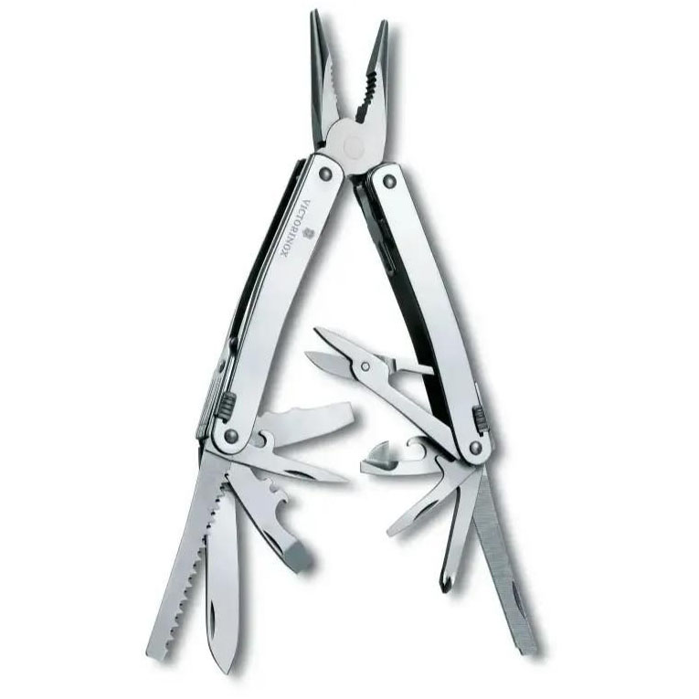 

Мультитул Victorinox SwissTool Spirit X, 35 функций, серебристый 3.0235.l, SwissTool Spirit X