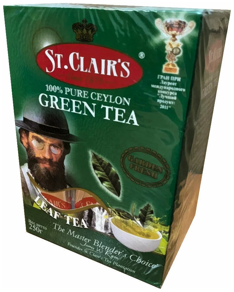 Чай St.Clair's Зеленый крупнолистовой 250 г