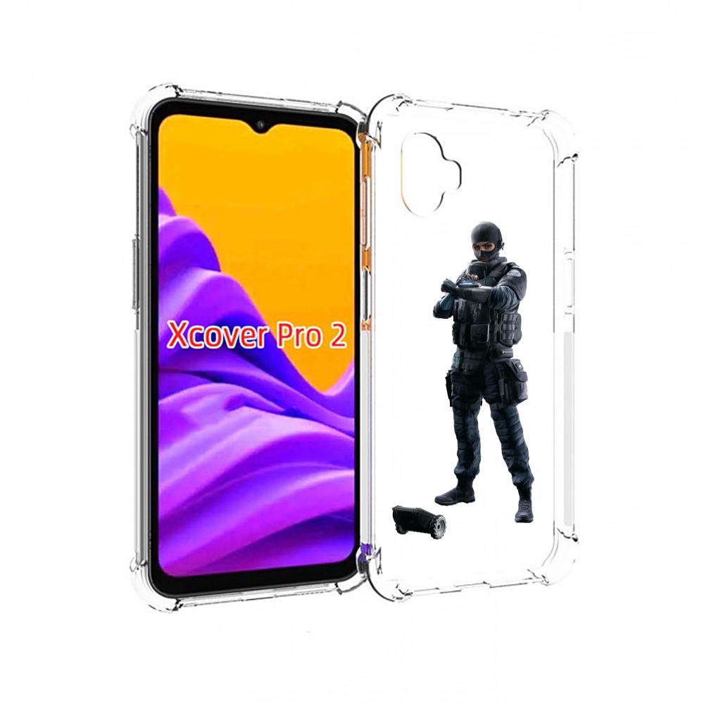 

Чехол MyPads Tom-Clancy's-Rainbow-Six-1 для Samsung Galaxy Xcover Pro 2, Прозрачный, Tocco