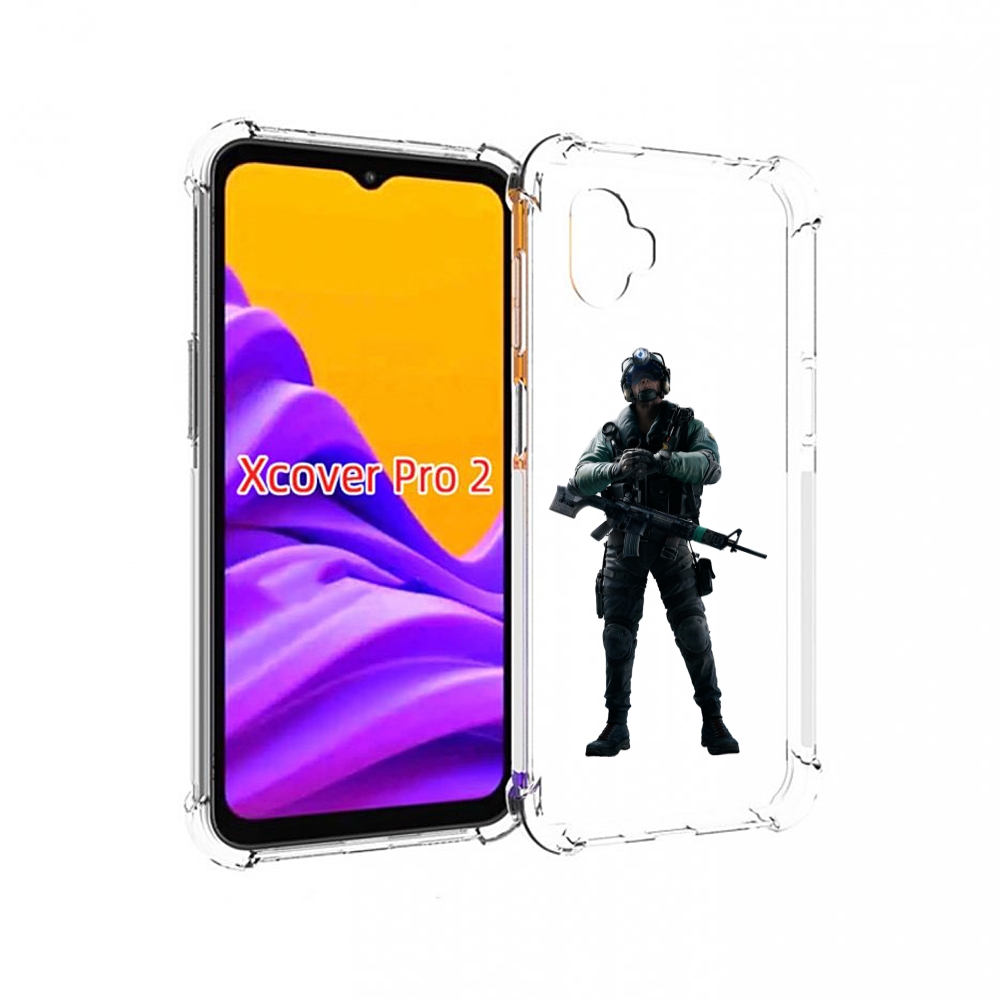 

Чехол MyPads Tom-Clancy's-Rainbow-Six-2 для Samsung Galaxy Xcover Pro 2, Прозрачный, Tocco