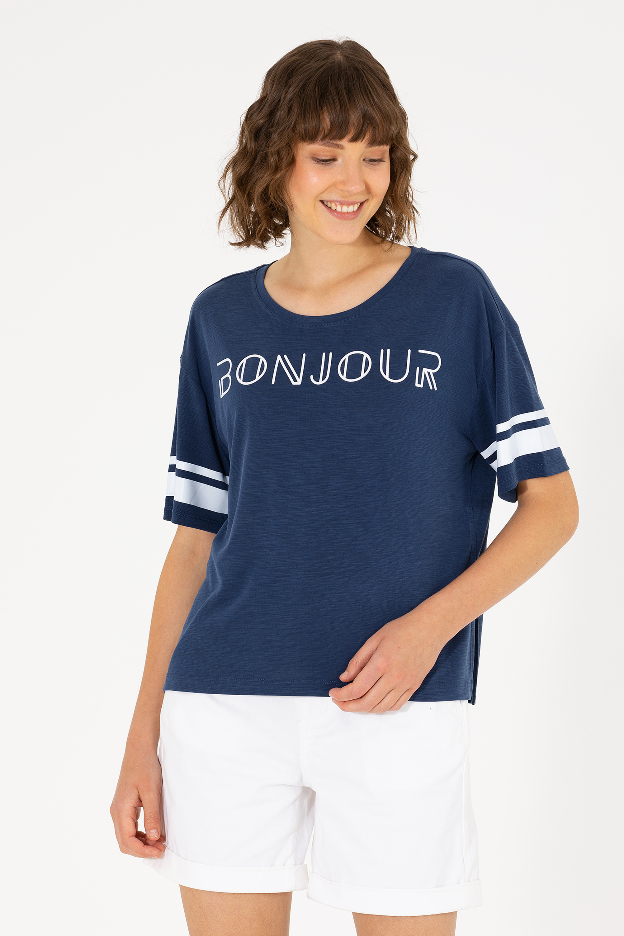 

Футболка женская U.S. POLO Assn. G082SZ0110MAVI-S синяя XS, Синий, G082SZ0110MAVI-S