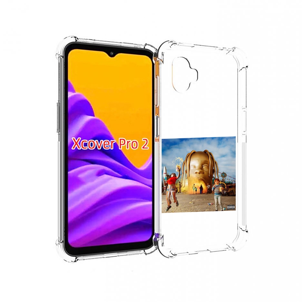 

Чехол MyPads Travis Scott - Astroworld для Samsung Galaxy Xcover Pro 2, Прозрачный, Tocco
