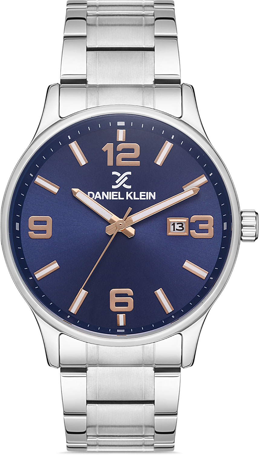 фото Наручные часы мужские daniel klein dk.1.12940-3 серебристые