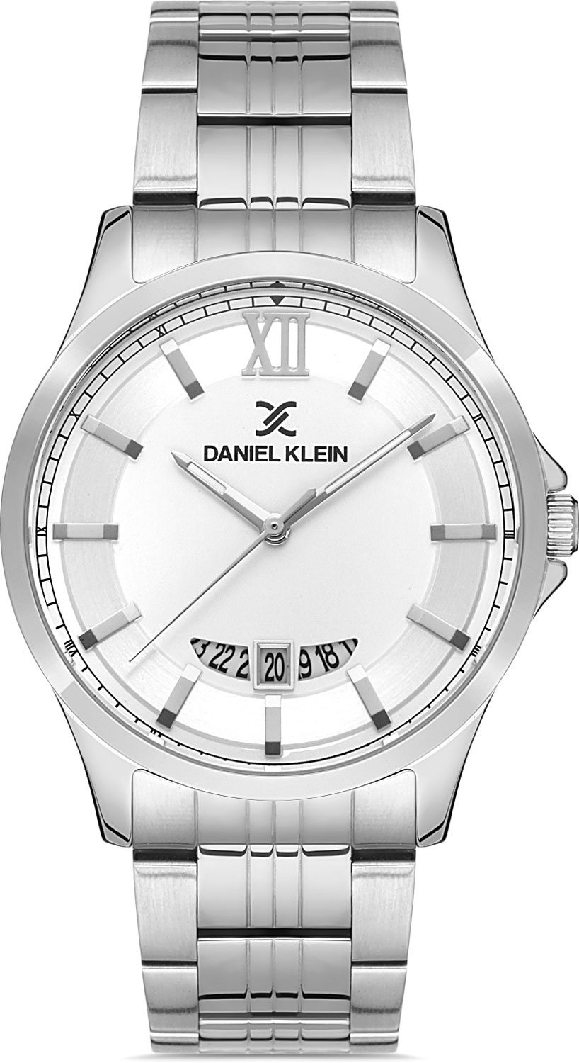 фото Наручные часы мужские daniel klein dk.1.12941-1 серебристые