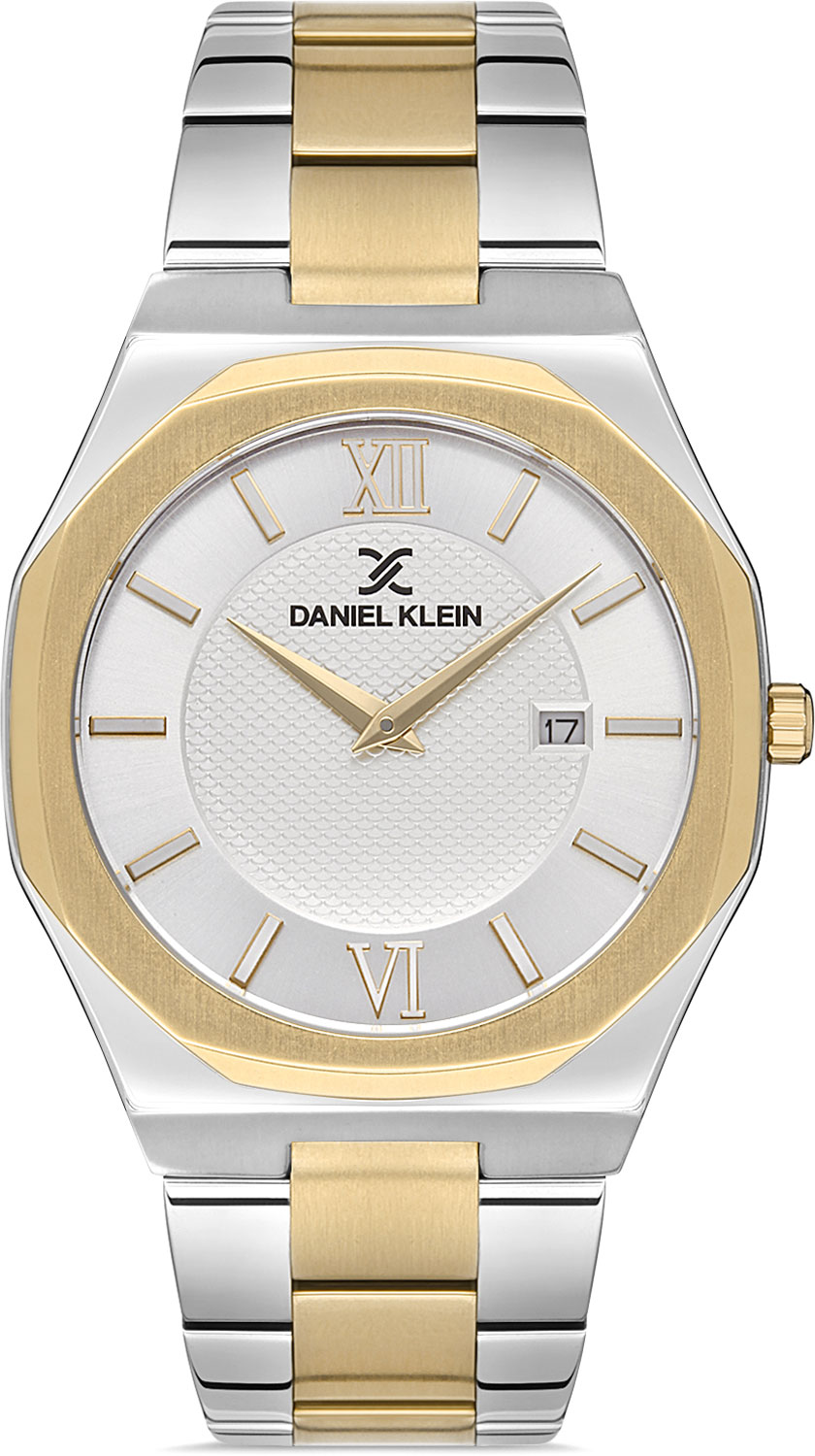 Наручные часы мужские Daniel Klein DK.1.12943-4 золотистые/серебристые