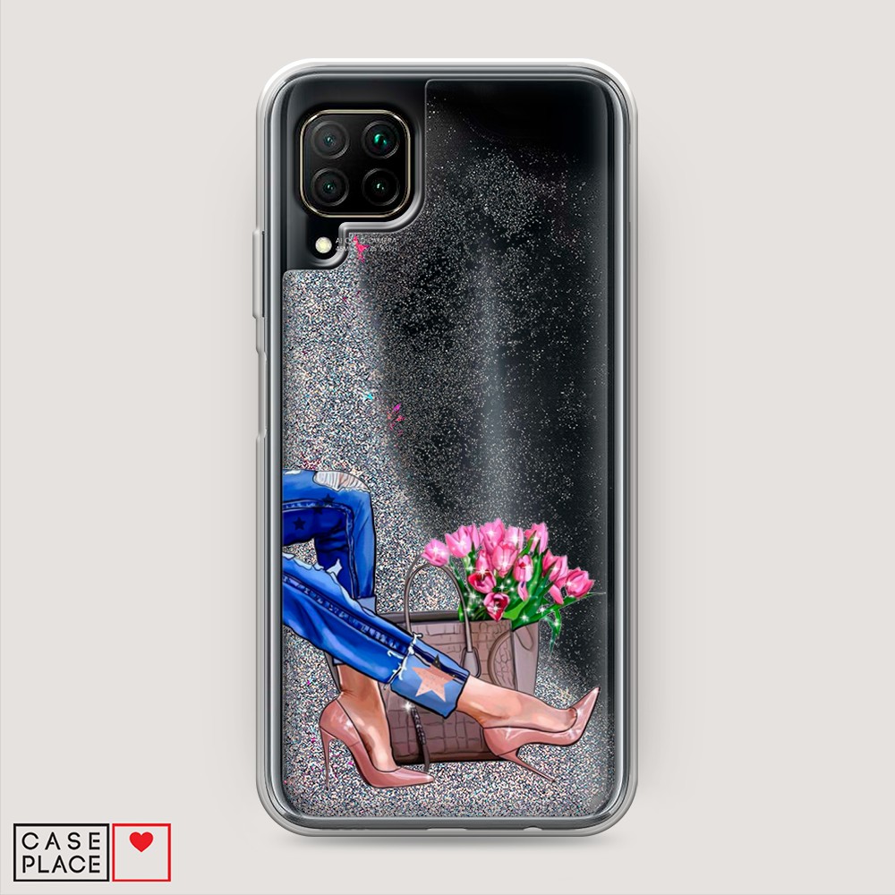 

Чехол Awog на Huawei P40 lite/Nova 6 SE/Nova 7i "Каблучки", Разноцветный, 611691-1