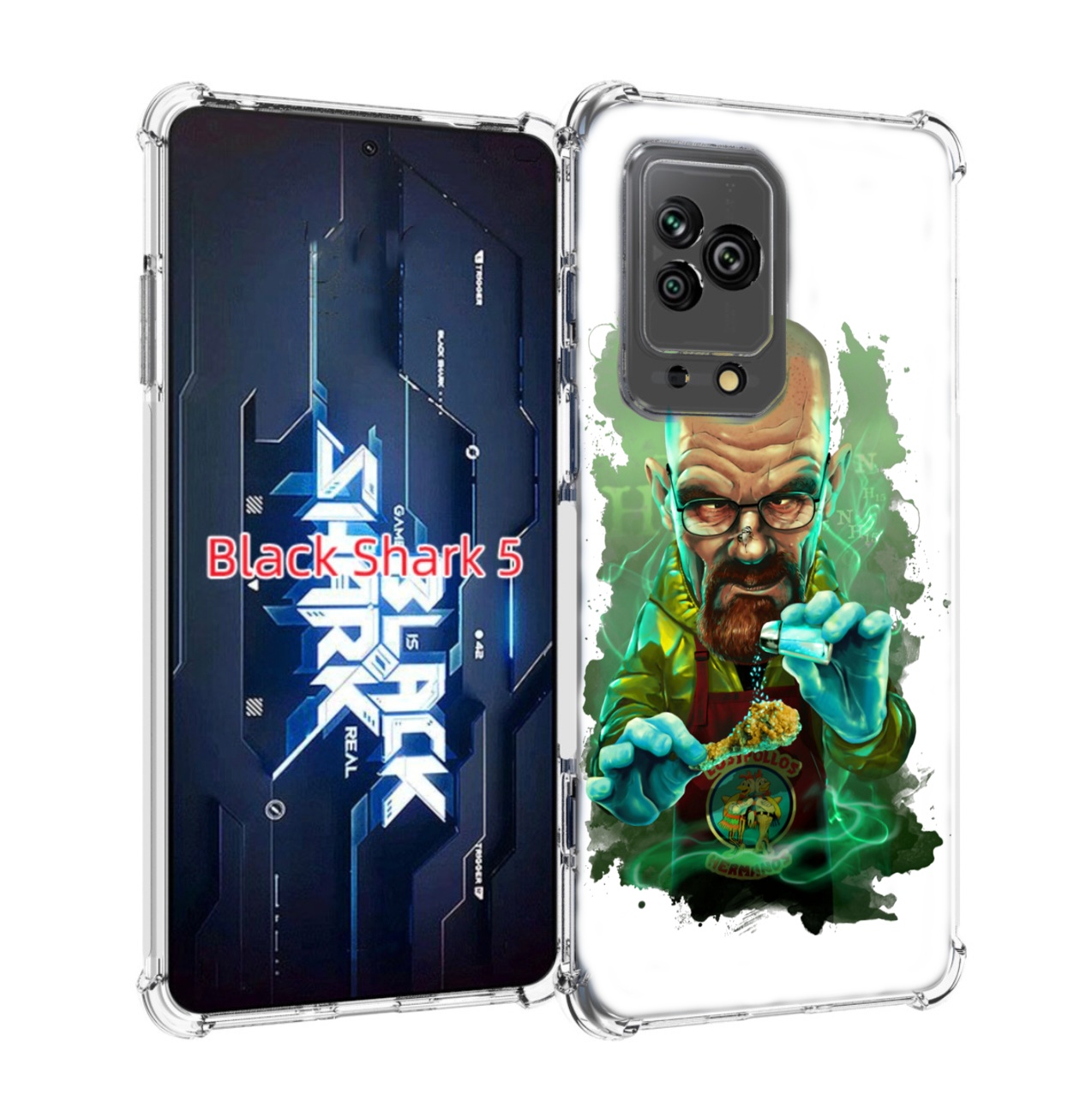 

Чехол MyPads повар для Xiaomi Black Shark 5, Прозрачный, Tocco