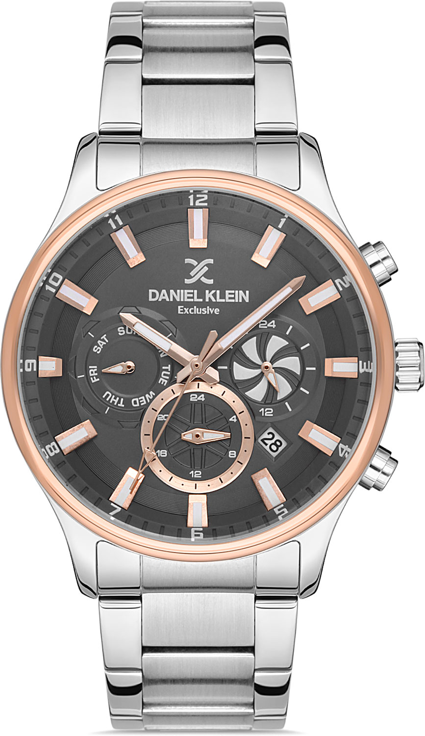 фото Наручные часы мужские daniel klein dk.1.12960-6 серебристые