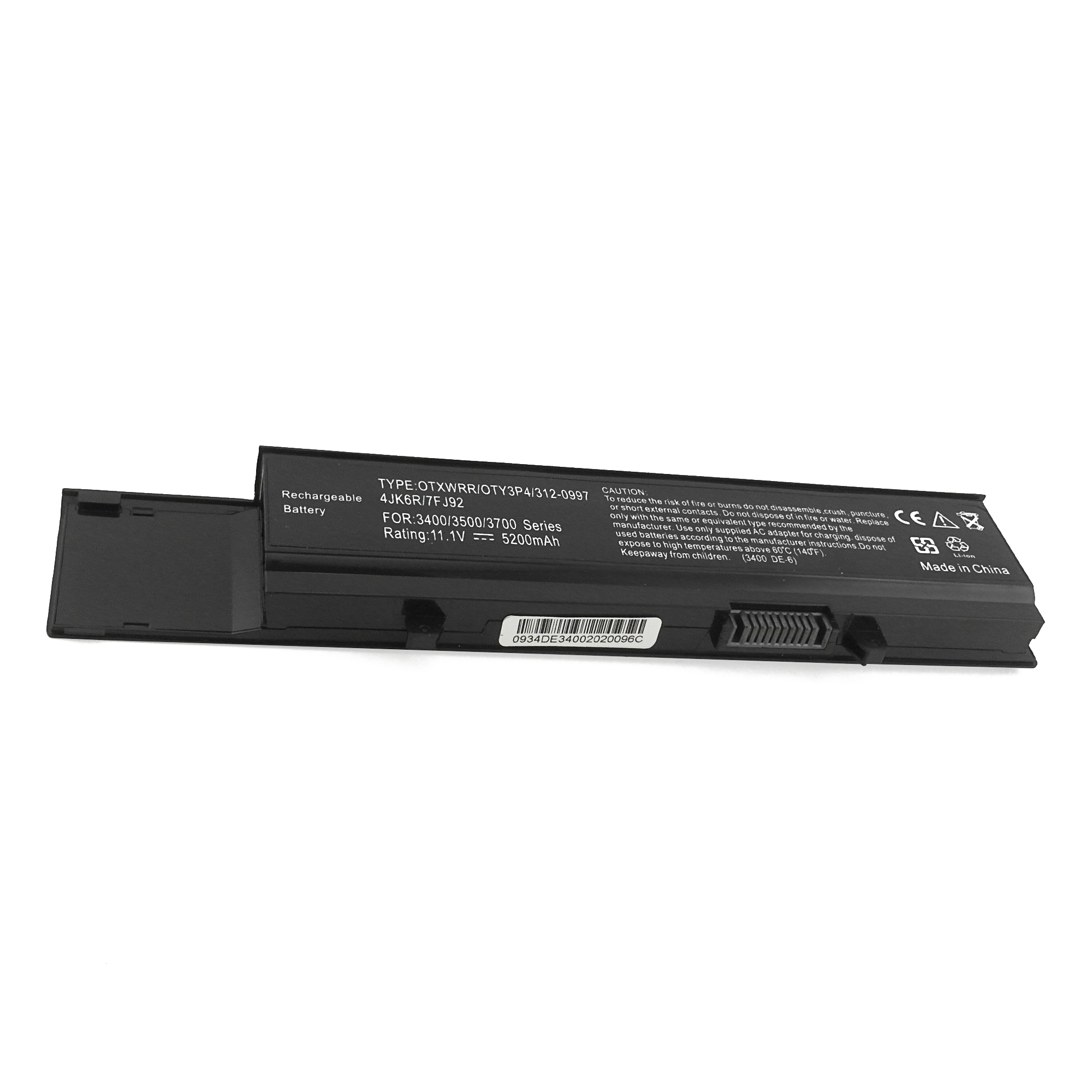 фото Аккумулятор y5xf9 для dell vostro 3400/3500/3700 (04d3c, 0txwrr, 312-0997) azerty