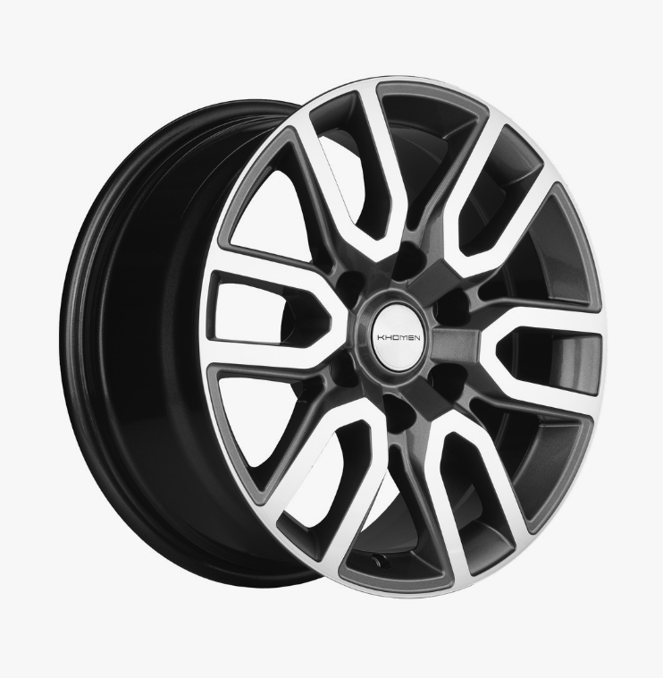 

Диск Khw1723 (L200) 8 17 6 139,7 38 67,1 Gray-Fp KHOMEN WHEELS WHS520385, Серый