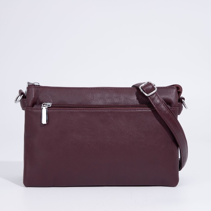 

Сумка женская NoBrand 60438, бордовый, 60438