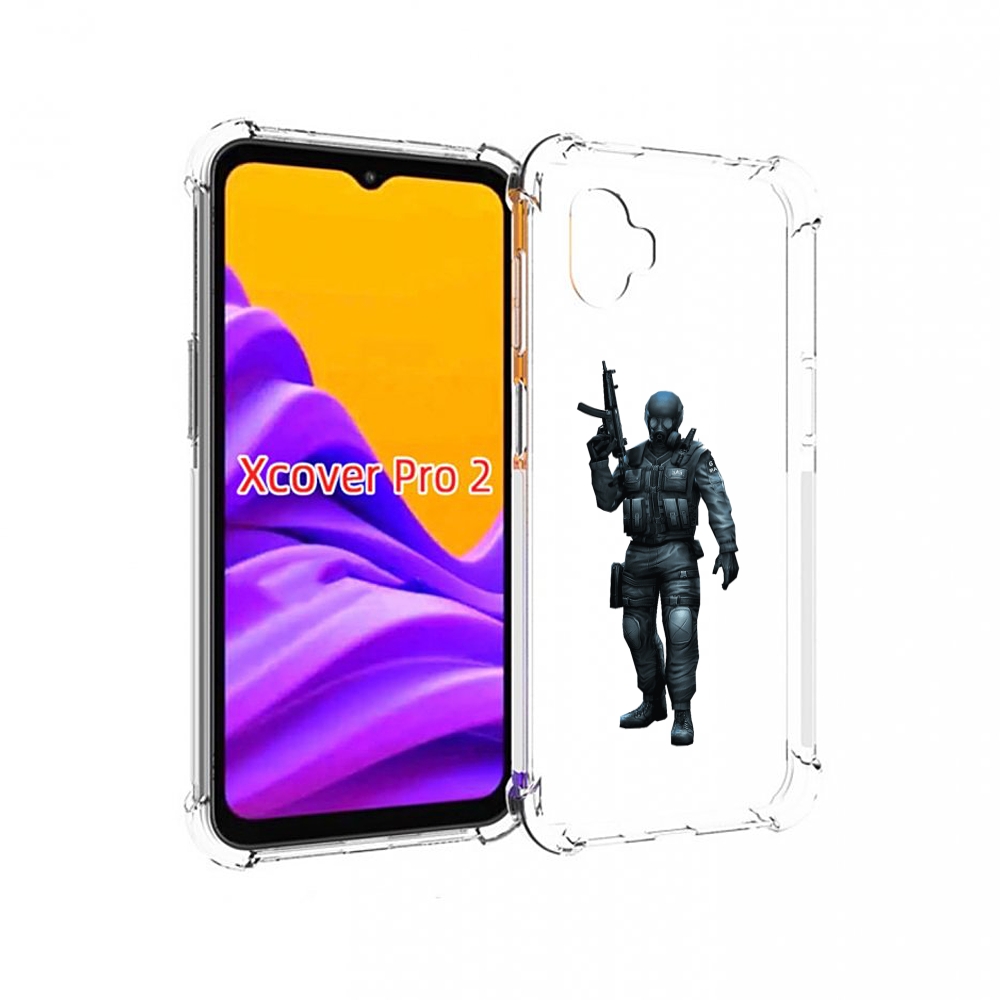

Чехол MyPads crossfire для Samsung Galaxy Xcover Pro 2, Прозрачный, Tocco