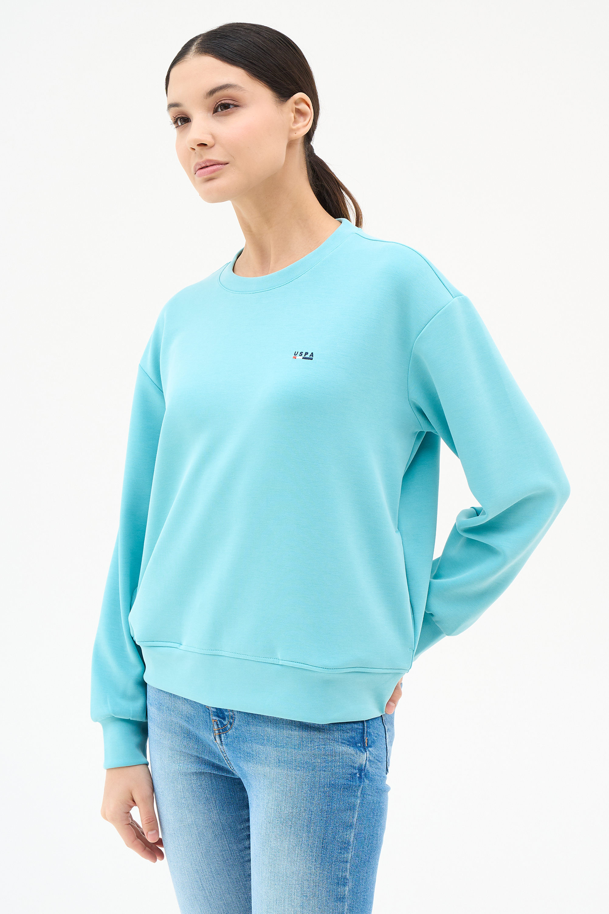 

Свитшот женский U.S. POLO Assn. G082SZ0820R-MUPRA бирюзовый S, G082SZ0820R-MUPRA