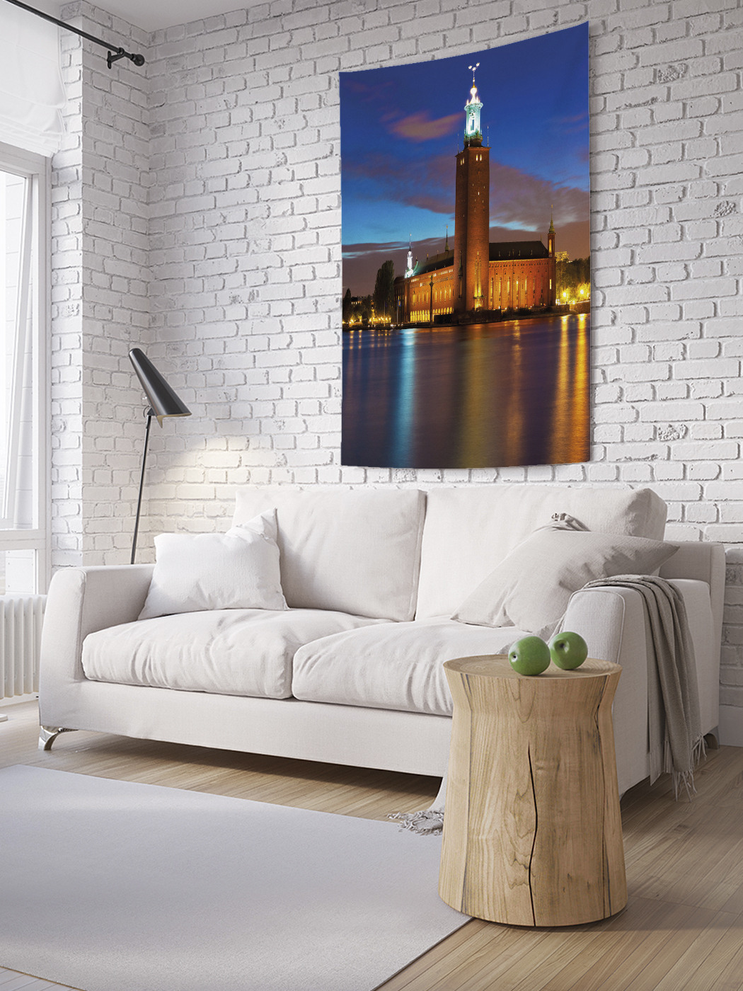 

Вертикальное фотопанно на стену JoyArty Стокгольмская ратуша 100x150 см, Стокгольмская ратуша