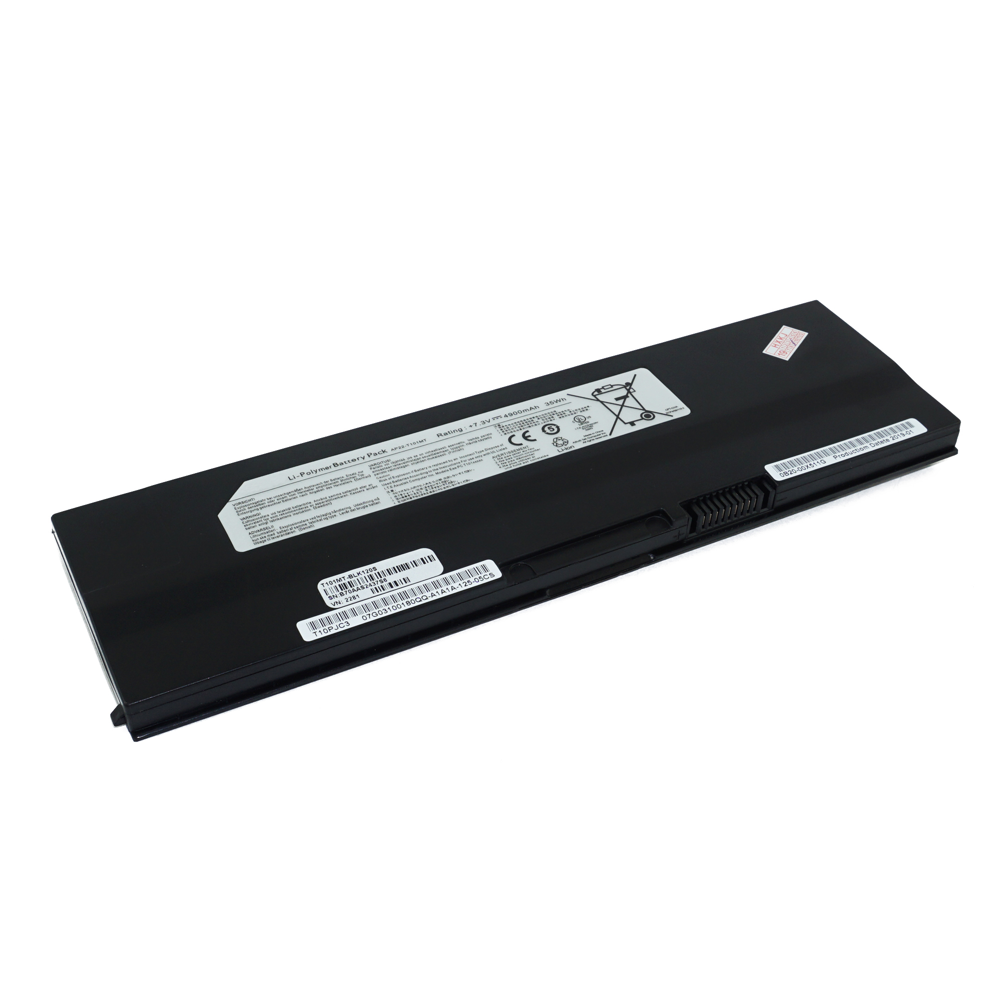 фото Аккумулятор ap22-t101mt для asus eee pc t101mt (90-0a1q2b1000q, 90-oa1q2b1000q) azerty