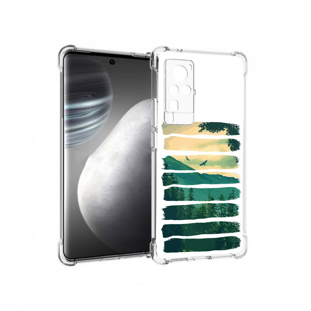 

Чехол MyPads Tocco для Vivo X60 pro Лесная чаща (PT226972.385.107), Прозрачный, Tocco