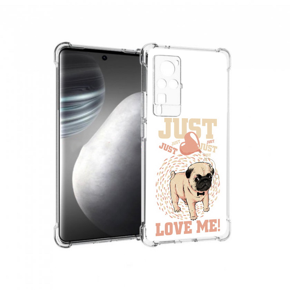 

Чехол MyPads Tocco для Vivo X60 pro Люби меня (PT226972.385.109), Прозрачный, Tocco