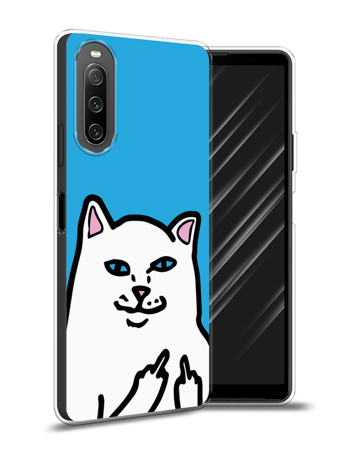 

Чехол Awog на Sony Xperia 10 IV "Кот жесть", Разноцветный, 55250-9