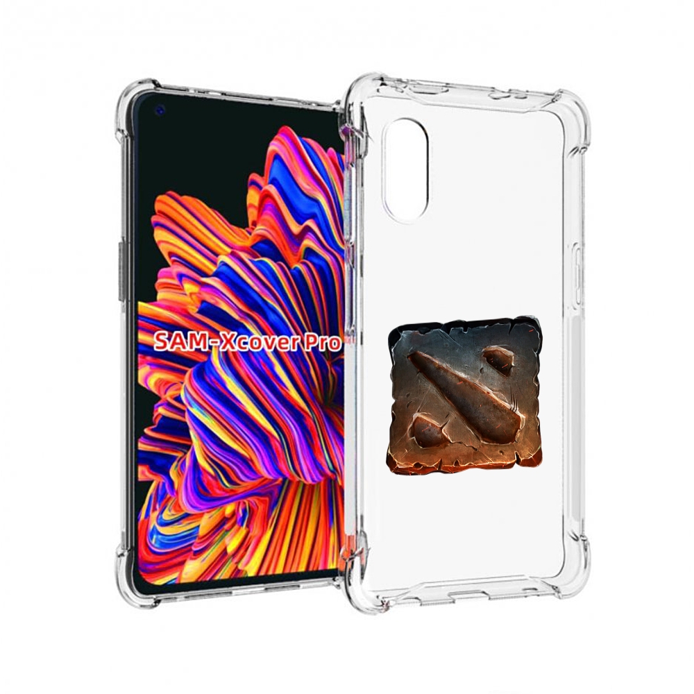 

Чехол MyPads dota 2 логотип 2 для Samsung Galaxy Xcover Pro 1, Прозрачный, Tocco
