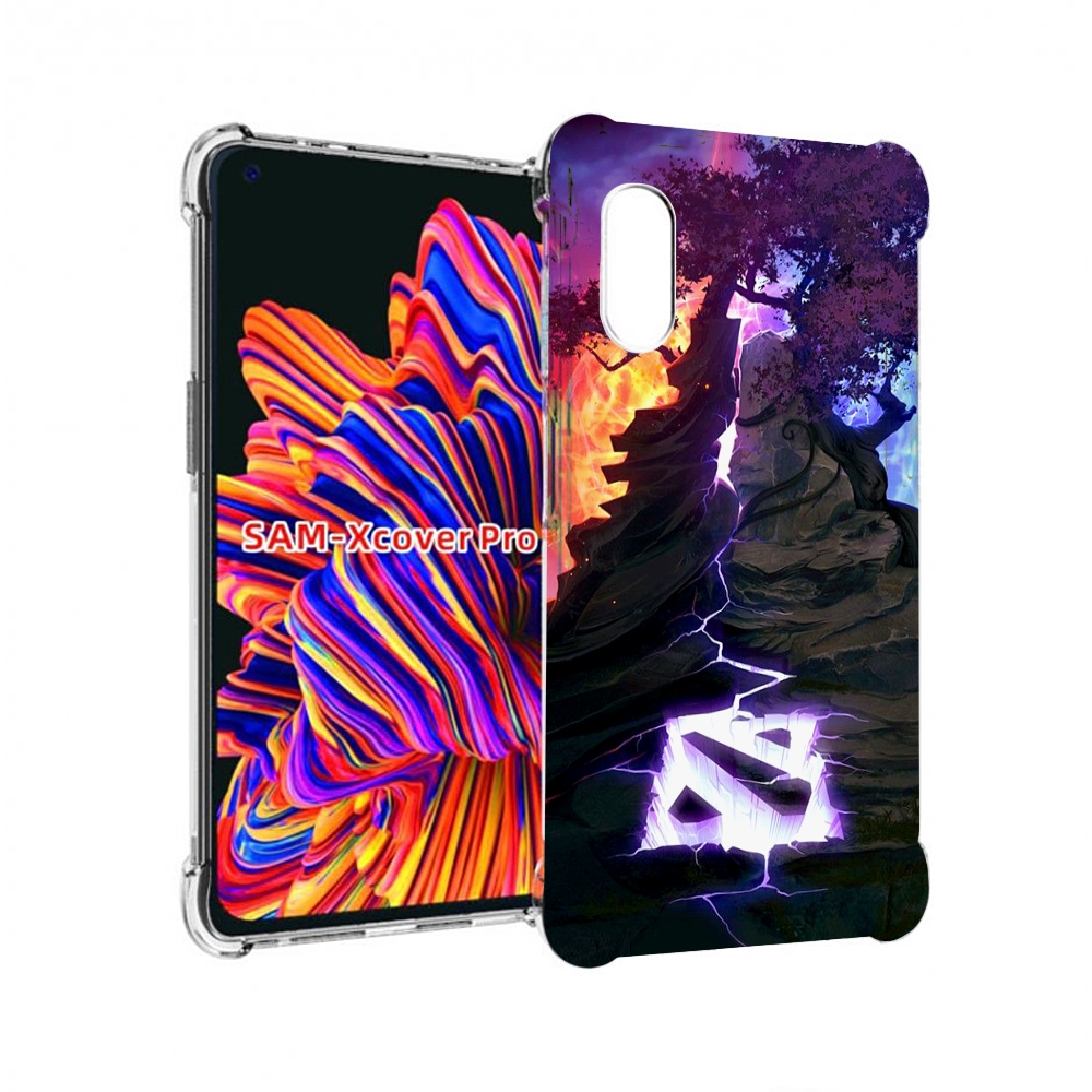 

Чехол MyPads dota 2 логотип для Samsung Galaxy Xcover Pro 1, Прозрачный, Tocco