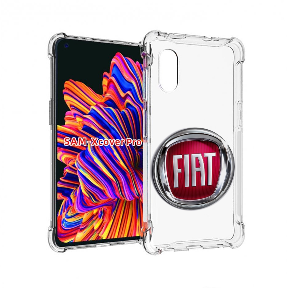 

Чехол MyPads fiat мужской для Samsung Galaxy Xcover Pro 1, Прозрачный, Tocco