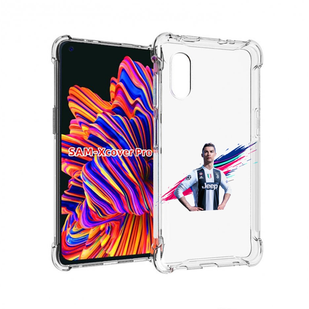 Чехол MyPads fifa-Криштиану-Роналду мужской для Samsung Galaxy Xcover Pro 1