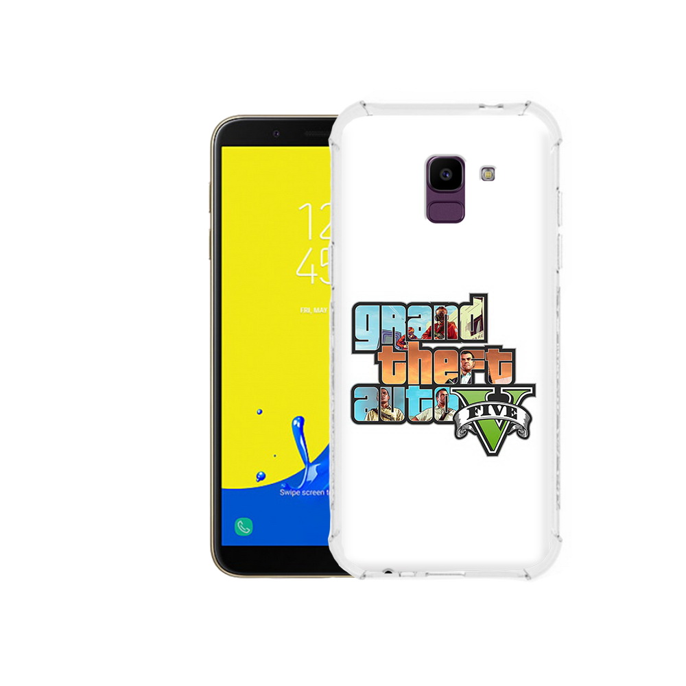 

Чехол MyPads Tocco для Samsung Galaxy J6 (2018) ГТА, Прозрачный, Tocco