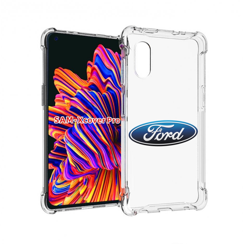 

Чехол MyPads ford-3 мужской для Samsung Galaxy Xcover Pro 1, Прозрачный, Tocco