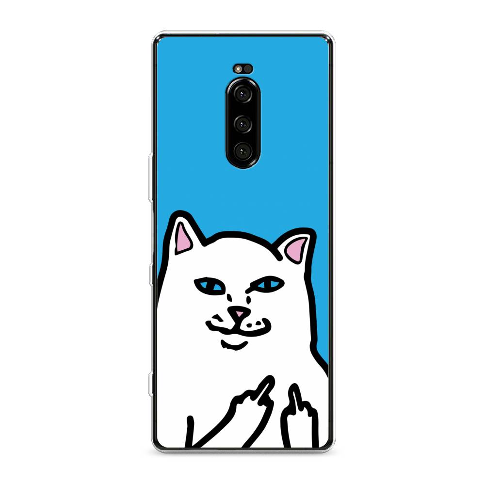 

Чехол Awog на Sony Xperia XZ4/Xperia 1 "Кот жесть", Разноцветный, 53850-9