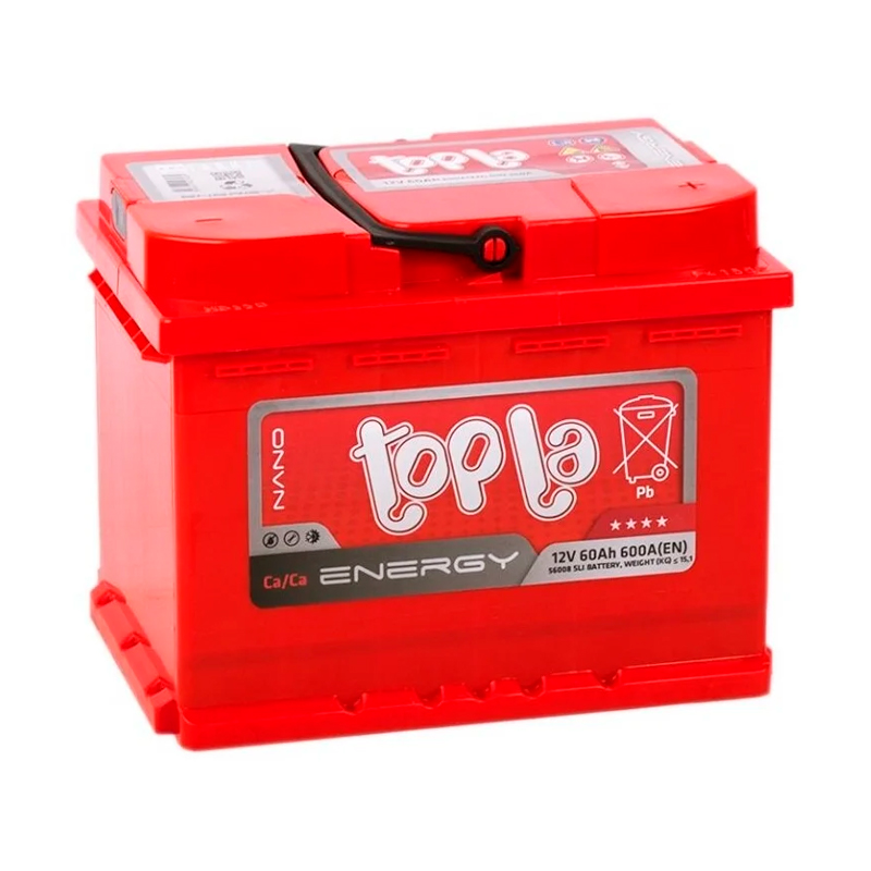 

Легковой аккумулятор Topla Energy 60.0
