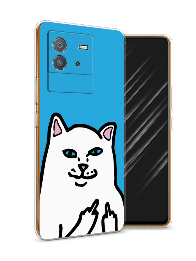 

Чехол Awog на Vivo iQOO Neo6 "Кот жесть", Разноцветный, 266850-9