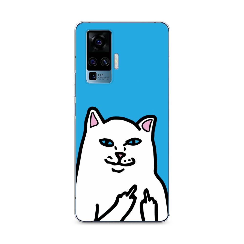 

Чехол Awog на Vivo X50 Pro "Кот жесть", Разноцветный, 262350-9