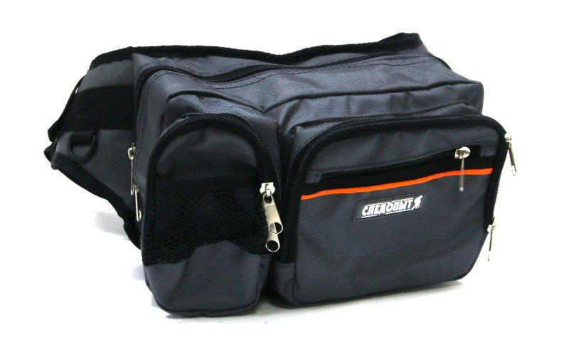 

Сумка рыболовная Следопыт Fishing Hip Bag 28х21х17 см PF-BM-02, Серый, Fishing Hip Bag