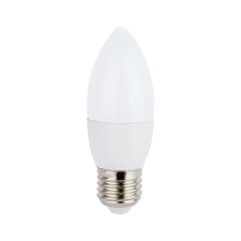 Светодиодная лампа candle LED 7,0W 220V E27 4000K свеча (композит) Ecola C7LV70ELC 1 шт.