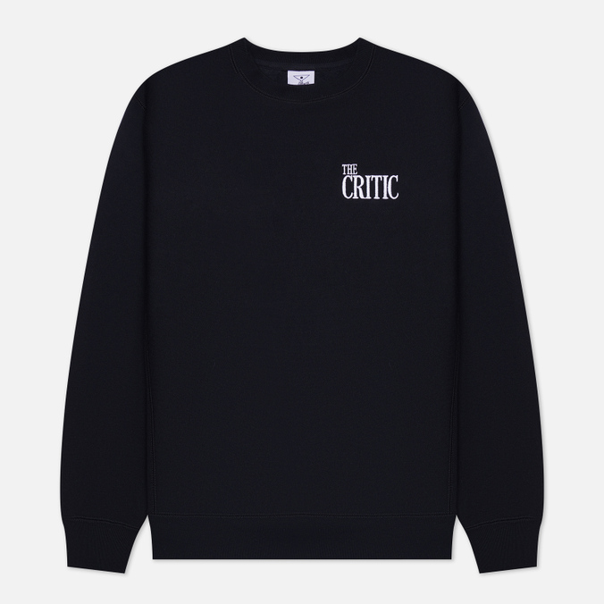 

Мужская толстовка Alltimers The Critic Heavyweight Embroidered Crew Neck чёрный, Размер S, Черный, The Critic Heavyweight Embroidered Crew Neck