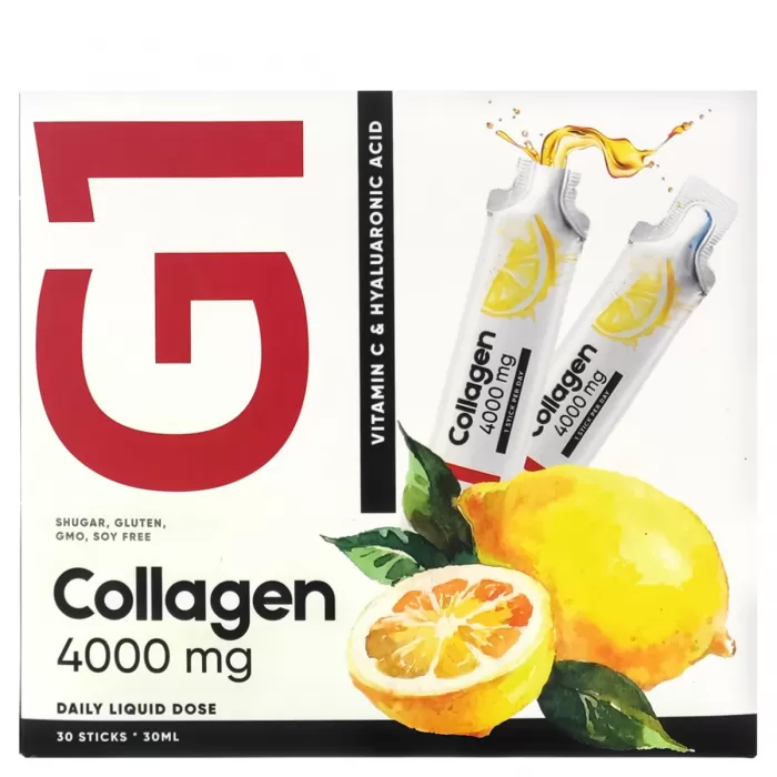 Коллаген питьевой жидкий G1 Collagen 4000mg стики 30 шт.