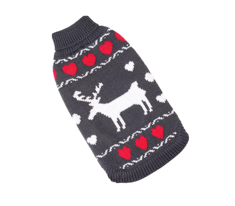 

Свитер для собак FOR MY DOGS FW660-2018 12-14; унисекс; серый; 12-14; длина спины 29 см, FW660-2018