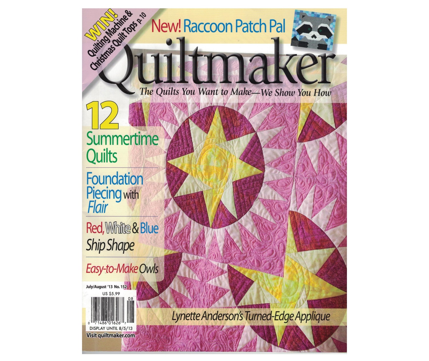 

Журнал QUILTMAKER, July/august'13
