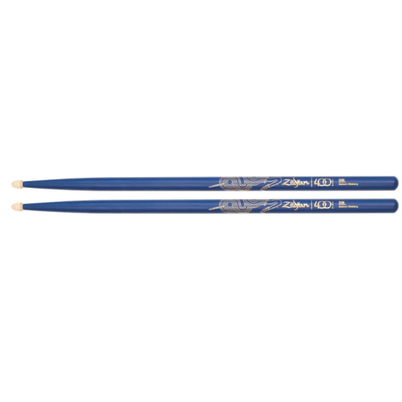 Палочки ZILDJIAN Z5BACBU-400 Limited Edition 400th Anniversary 5B Acorn Blue Drumstick