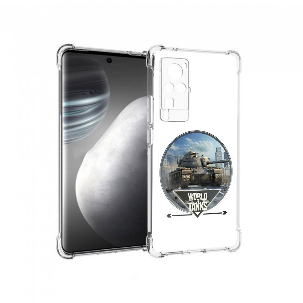 

Чехол MyPads Tocco для Vivo X60 pro Мир танков (PT226972.385.119), Прозрачный, Tocco