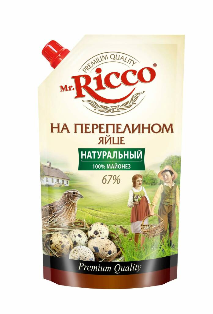 

Майонез Mr.Ricco переп.яйцо 67% 375гр