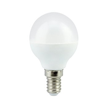 фото Светодиодная лампа globe led premium 5,4w g45 220v e14 4000k шар ecola k4qv54elc 4 шт