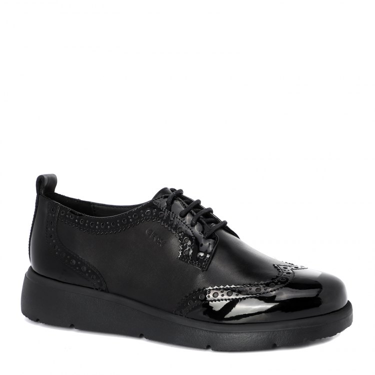 

Полуботинки женские U.S. POLO Assn. D04LCI черные 39 EU, D04LCI