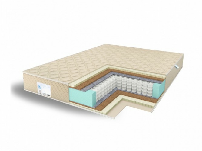

Матрас Comfort Line Medium Light TFK 125х180, Бежевый;белый;серый;серебристый, Medium Light TFK