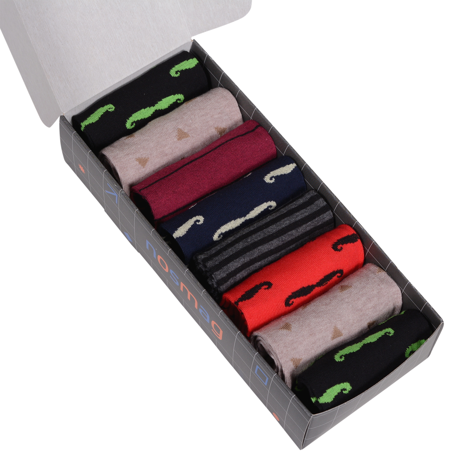 фото Подарочный набор носков мужской palama pl-8-5 разноцветный 25