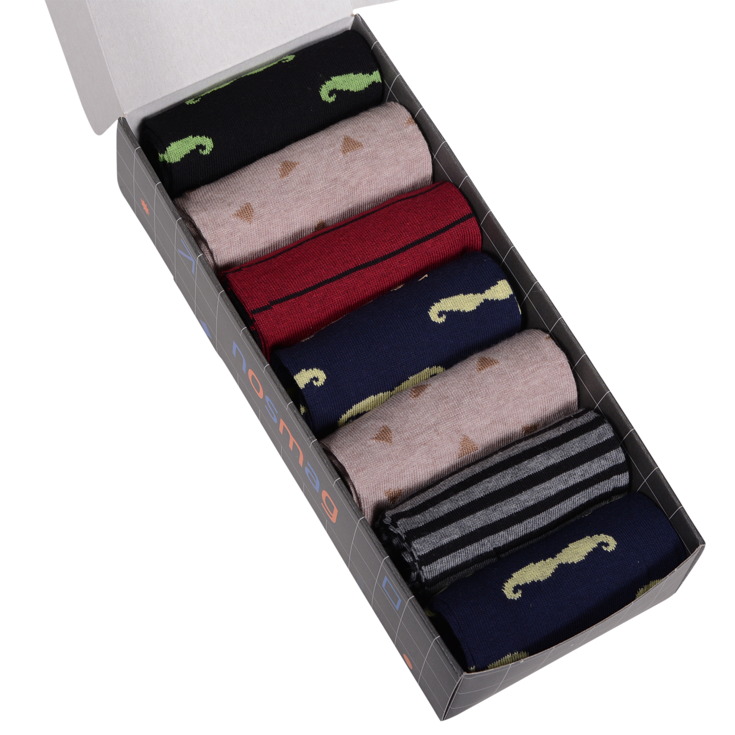 фото Подарочный набор носков мужской palama npl-7-3 разноцветный 29